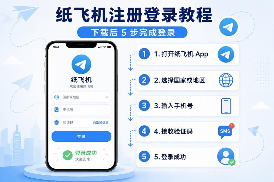 iPhone 纸飞机 Telegram App Store 下载教程