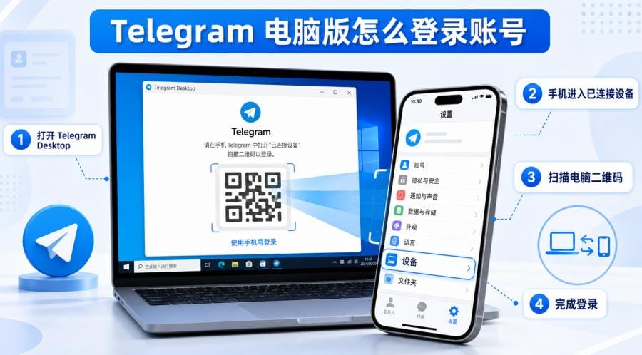 纸飞机电脑版怎么下载?Windows 安装登录教程 配图 1