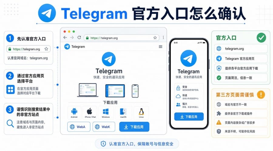 纸飞机页面打不开怎么办？官网、网页版和 t.me 链接排查教程 第 1 张正文图