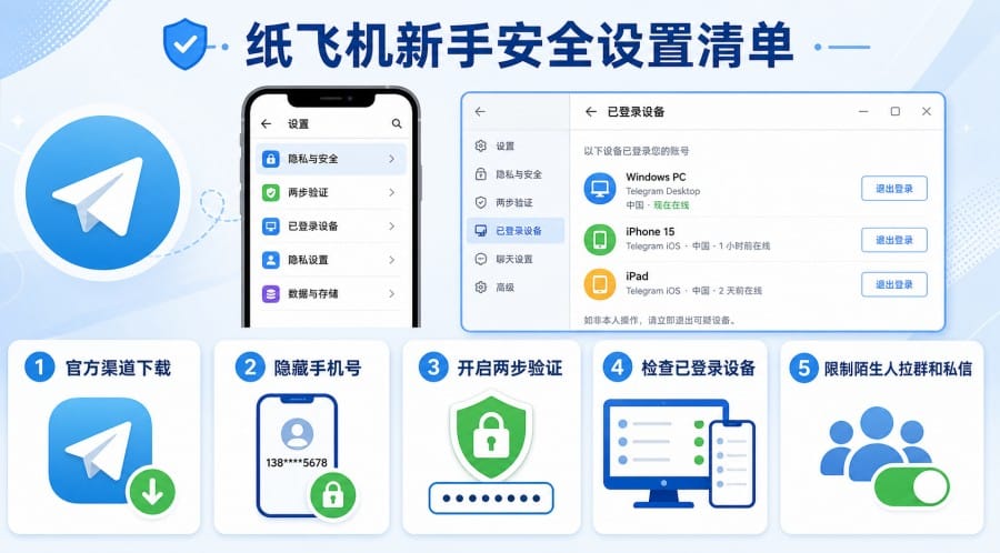 纸飞机安全吗？账号隐私、聊天加密和使用风险怎么判断 第 4 张正文图