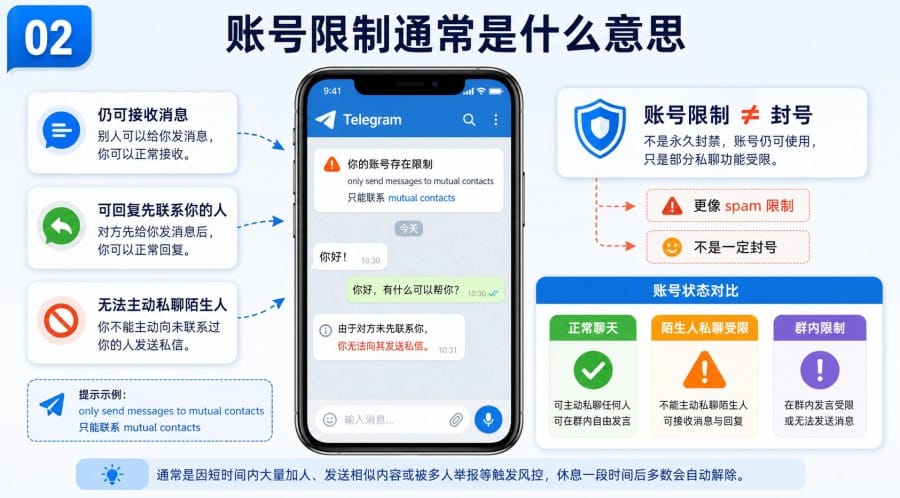 纸飞机账号被限制怎么办? image 1