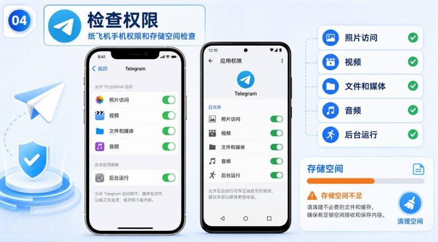 纸飞机 Telegram 图片和文件打不开怎么办? - step 3