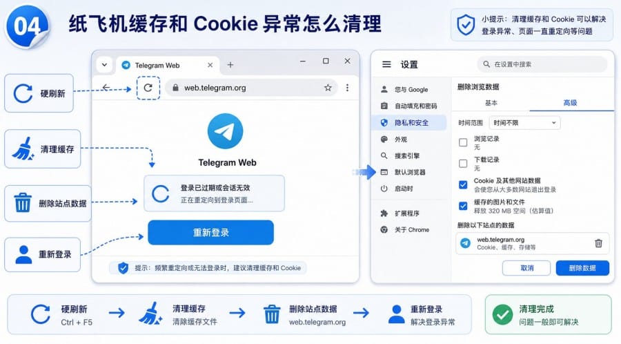 纸飞机网页版登录不了怎么办?Telegram Web 加载、验证码与二维码排查 配图 3