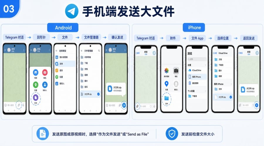 纸飞机怎么发送大文件 - 配图 2