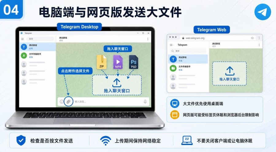 纸飞机怎么发送大文件 - 配图 3